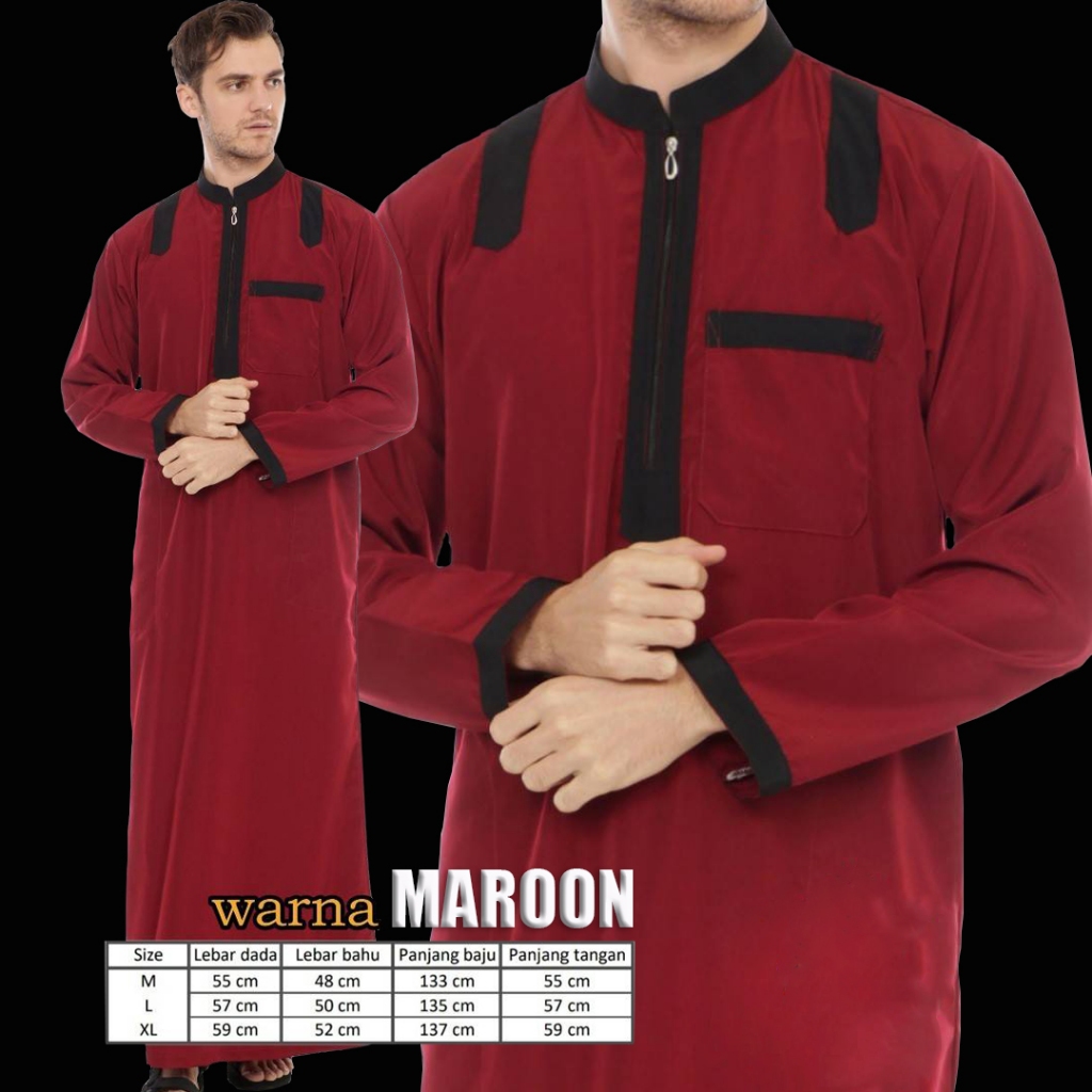 Gamis muslim pria dewasa model list captaint terbaru Gamis Jubah Pria 2021 Kurta Pria cowok new pict