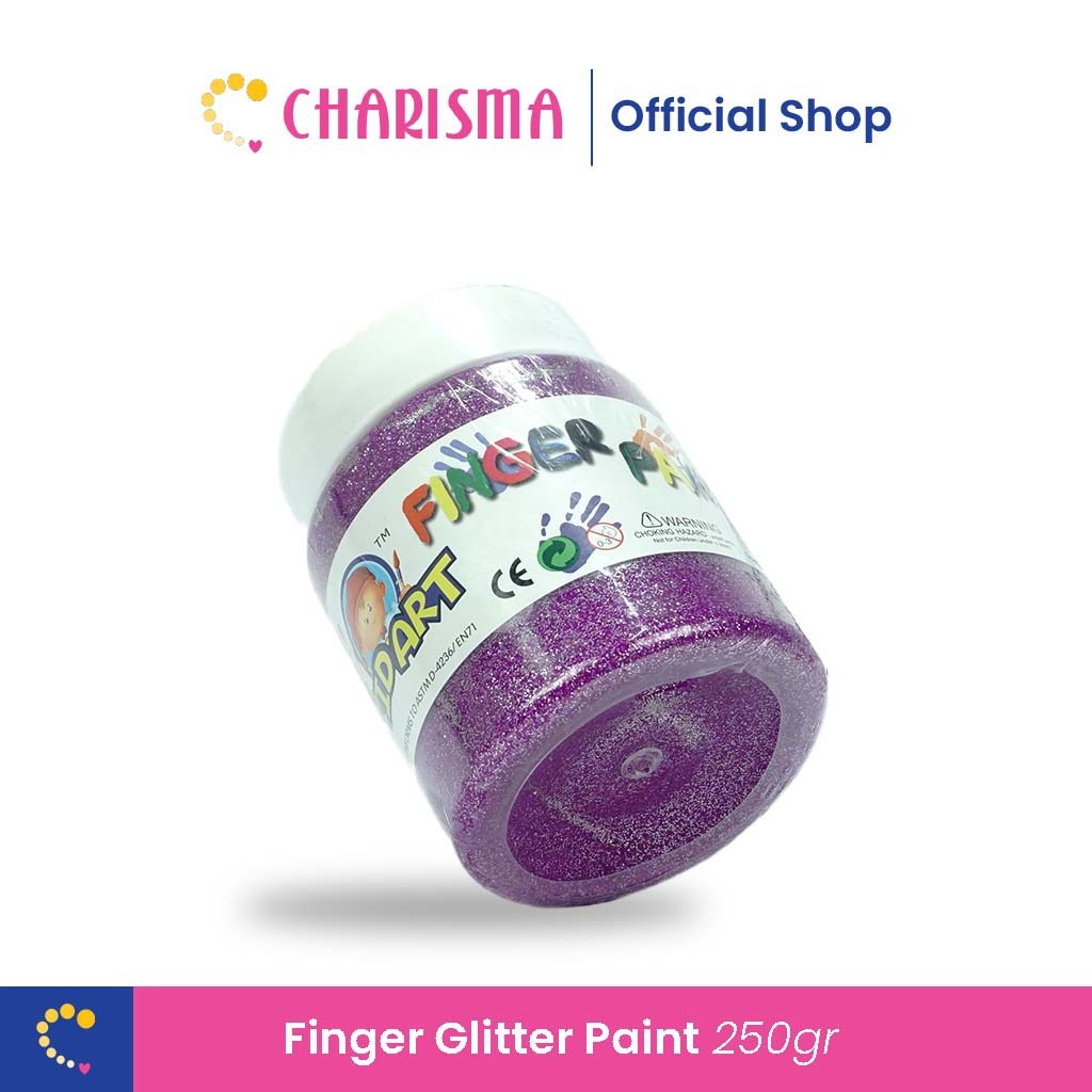 

Charisma Kidart Finger Glitter Paint - Cat Jari Glitter - 91434