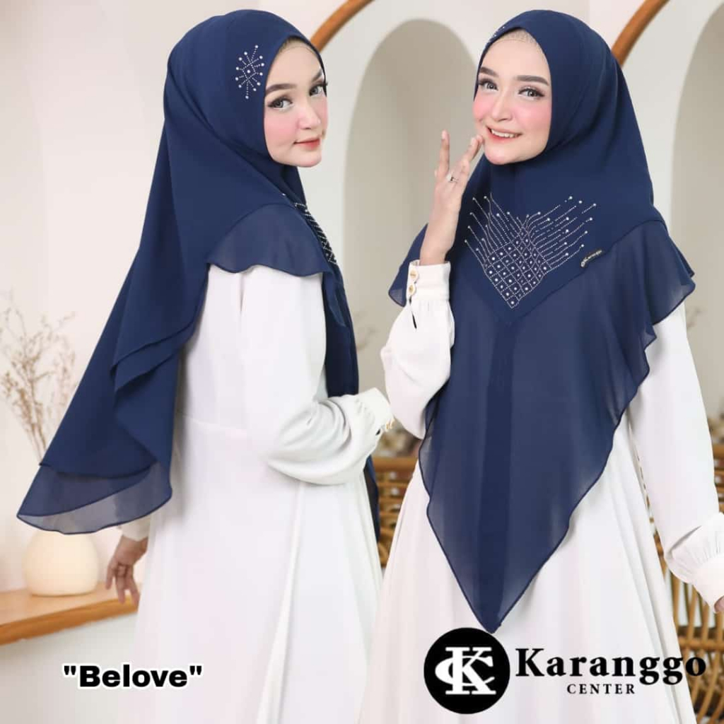 Hijab Instan ceruty baby doll premium terbaru Kekinian Andine Belove  KARANGGO