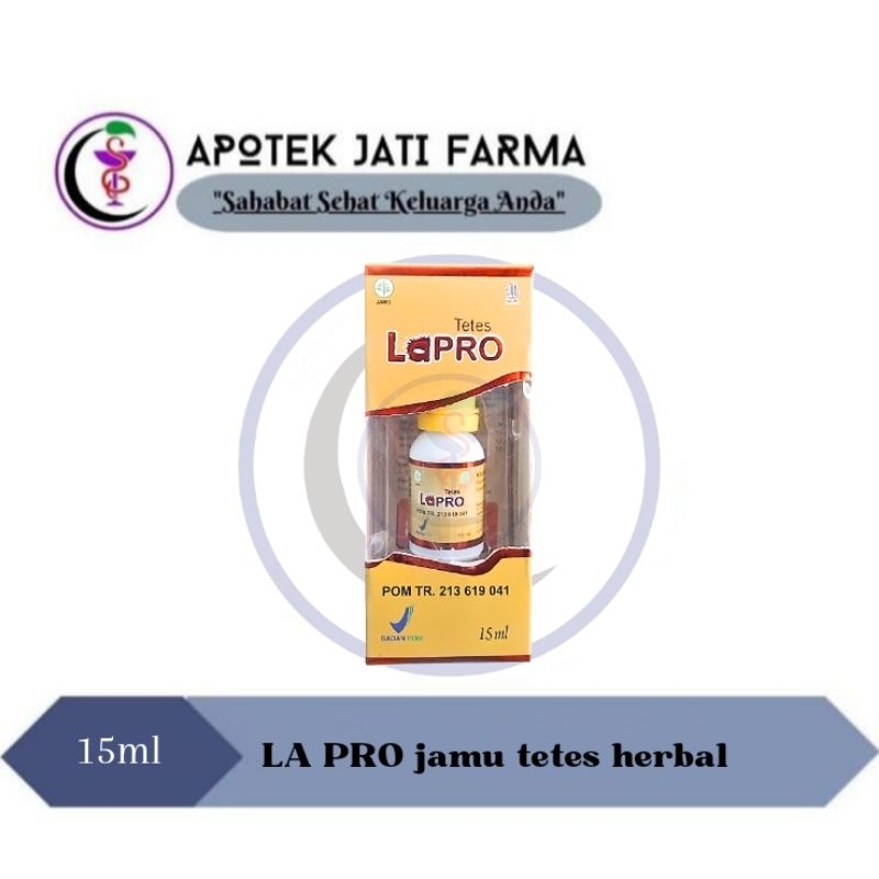 

LAPRO JAMU TETES HERBAL 15ML