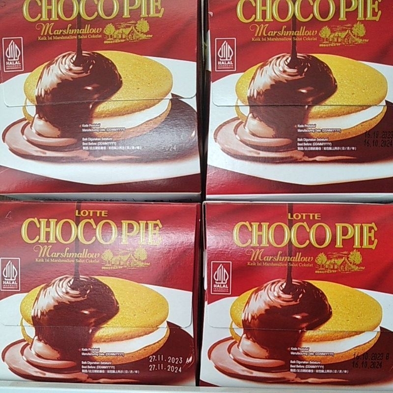 

Jajan kemasan chocopie marshmallow