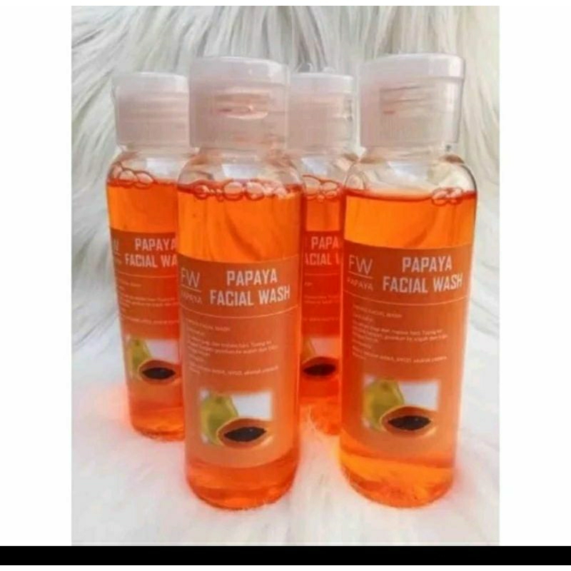 Facial wash papaya