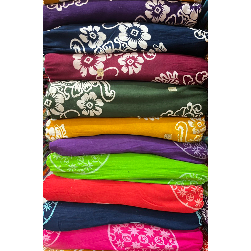 Kain Batik Rayon Santung Motif