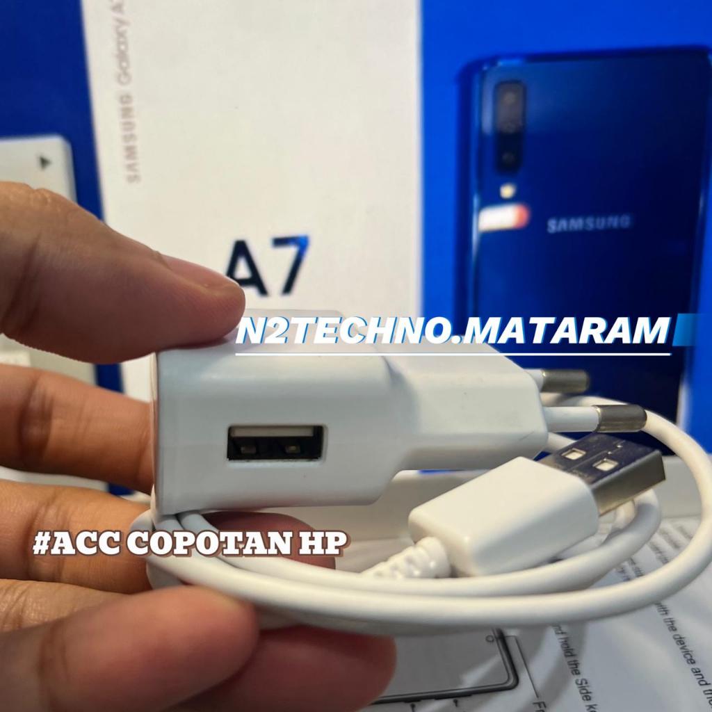 Kelaashop Charger Original Samsung A7 Micro Usb Bawaan Hp