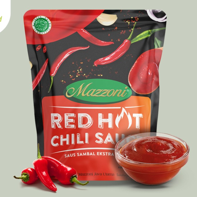 

Mazzoni Red Hot Chili Sauce 250gram