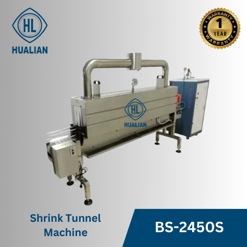 Mesin Pembungkus Shrink Uap Steam Label Shrink Tunnel BS-2450S