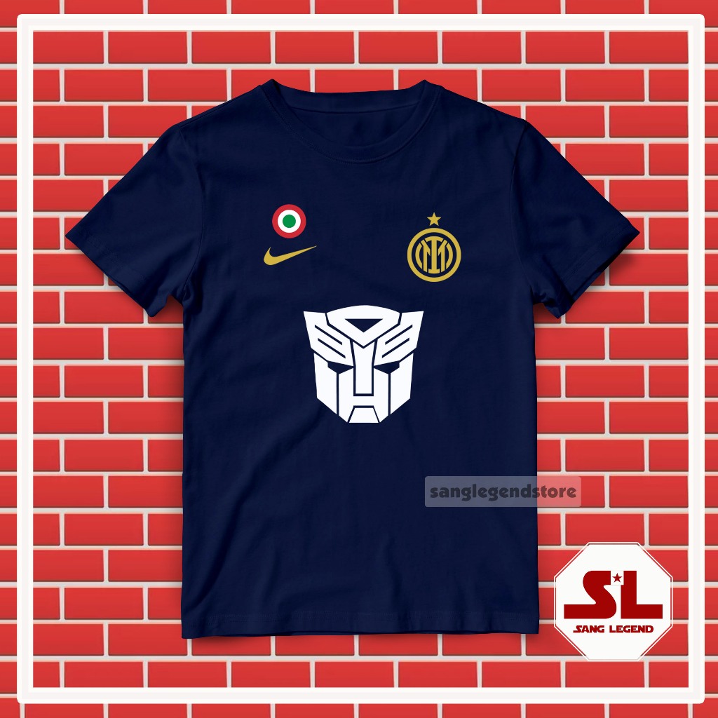 KAOS TSHIRT BAJU DISTRO BOLA INTER TRANSFORMERS 013