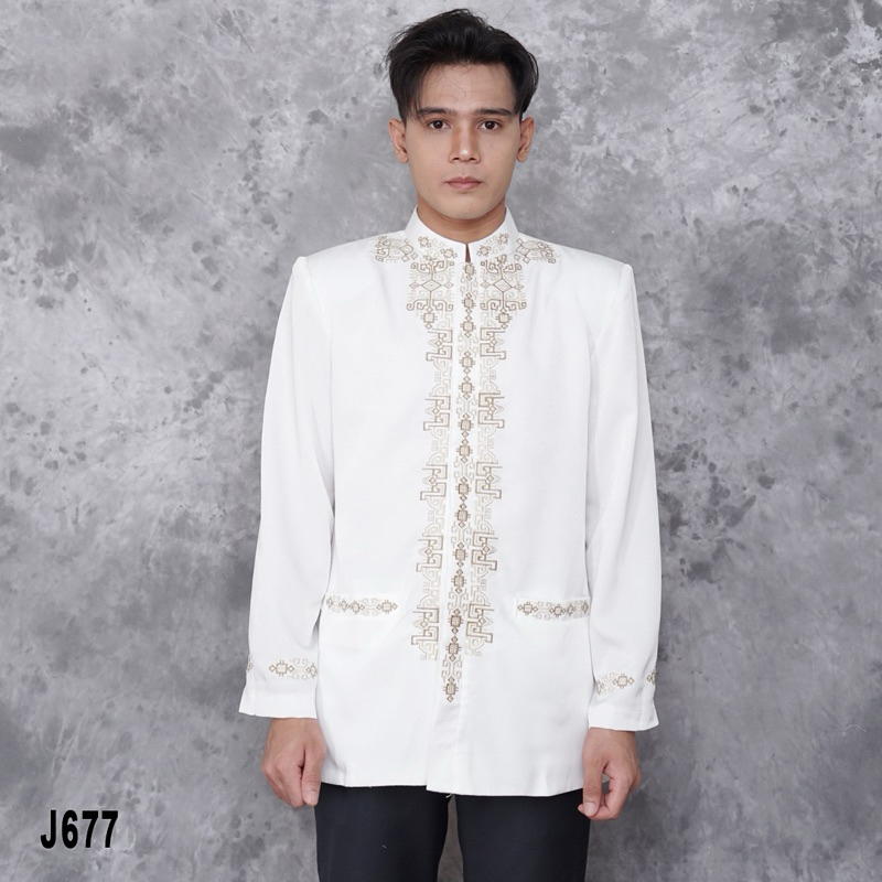 Jas Koko Bordir Salafy J677