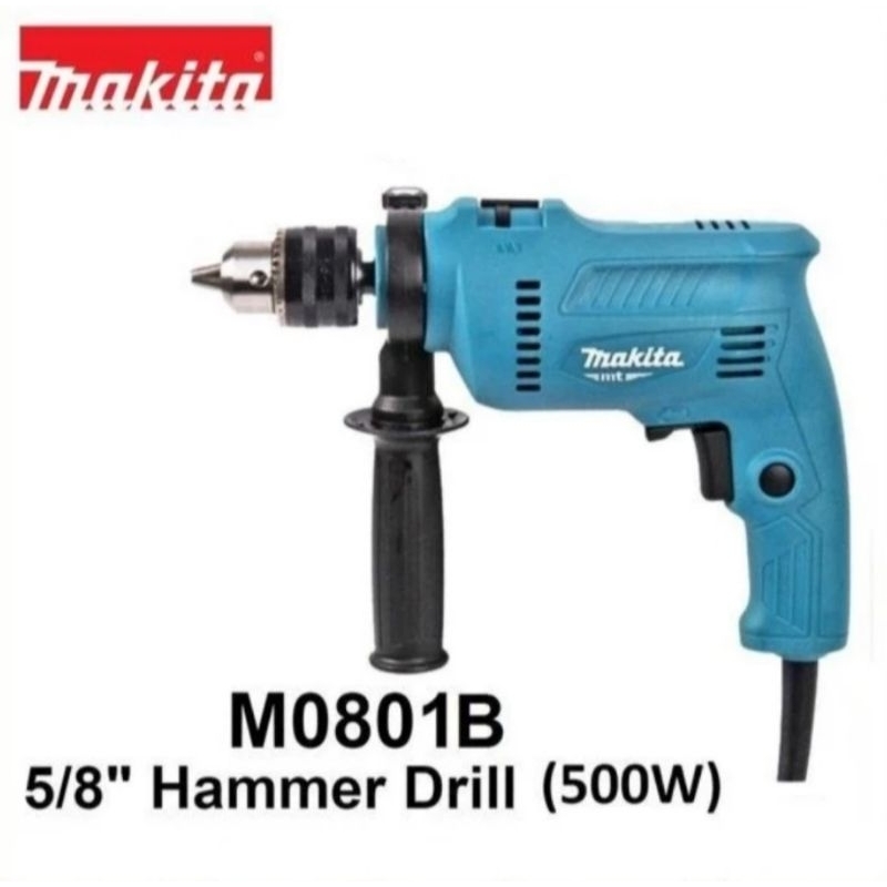M0801B Makita mesin bor 13mm besi beton bolak balik Makita