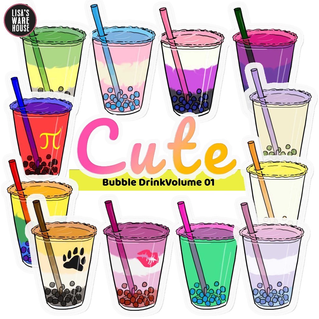 

Sticker Bubble Drink Volume 01