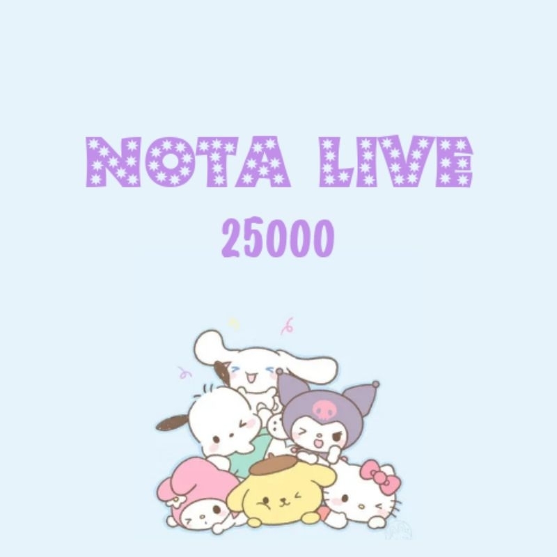 

ATK DAN PRINTILAN SANRIO LIVE