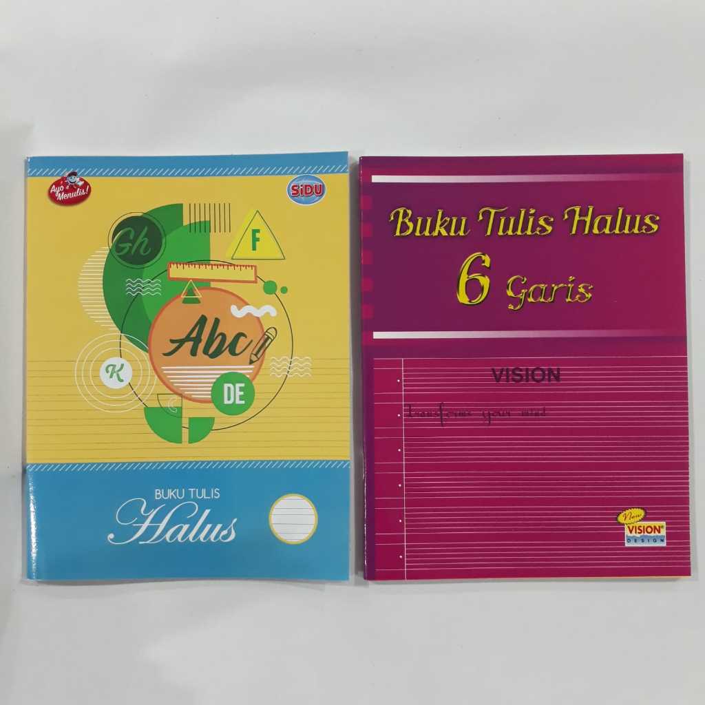 

BUKU TULIS HALUS | BUKU TULIS GARIS 3 | BUKU TULIS GARIS 6 | BUKU TULIS SAMBUNG