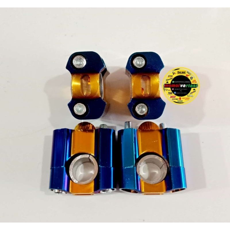 raizer peninggi stang rainbow/raiser stang 2tone universal