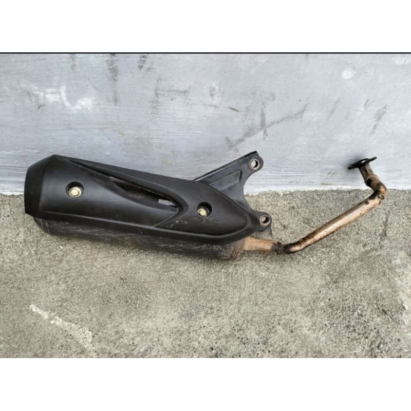 KNALPOT BEAT KARBU ORIGINAL MULUS