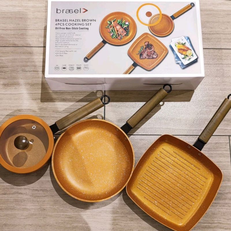 BRASEL Cookware set / Pan set / Panci set
