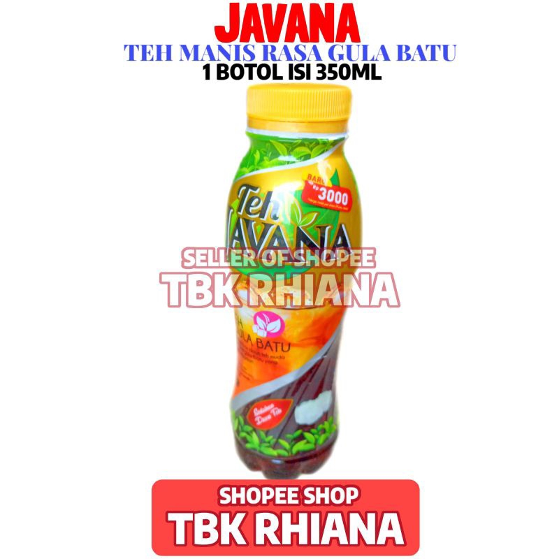 

Minuman Teh Botol Javana Gula Batu 350 ML