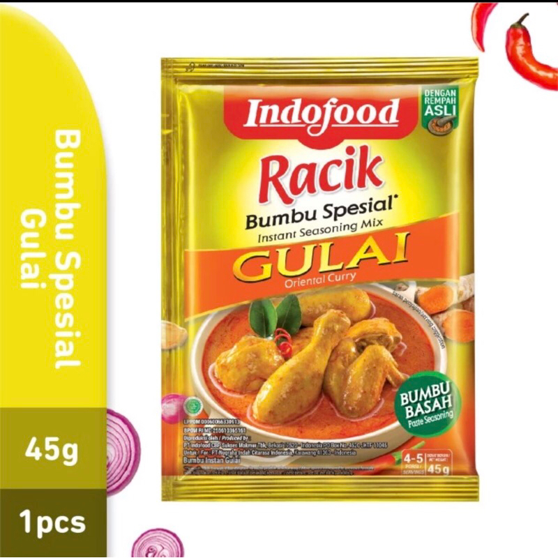 

INDOFOOD BUMBU INSTANT GULAI 45g