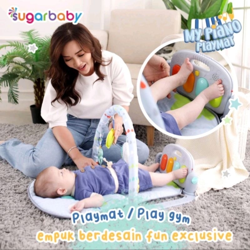 SUGAR BABY PLAYMATE ALL-IN 1 MY PIANO & PIANO PROYEKTOR PLAYMATE BABY GYM