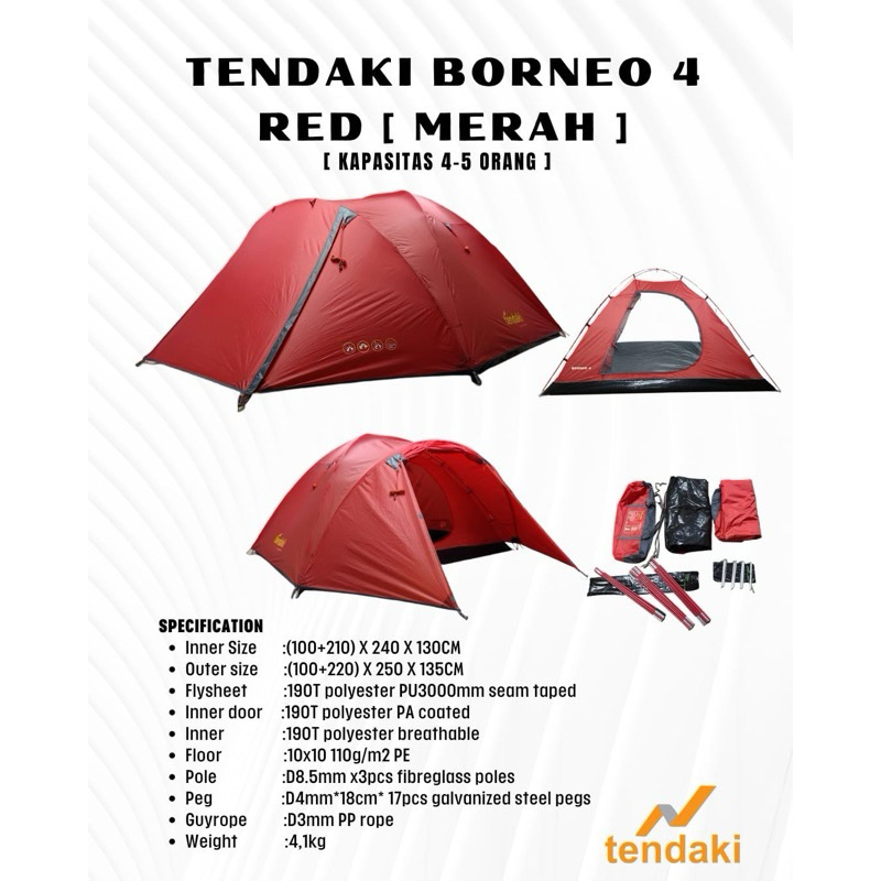 Tenda Borneo 4
