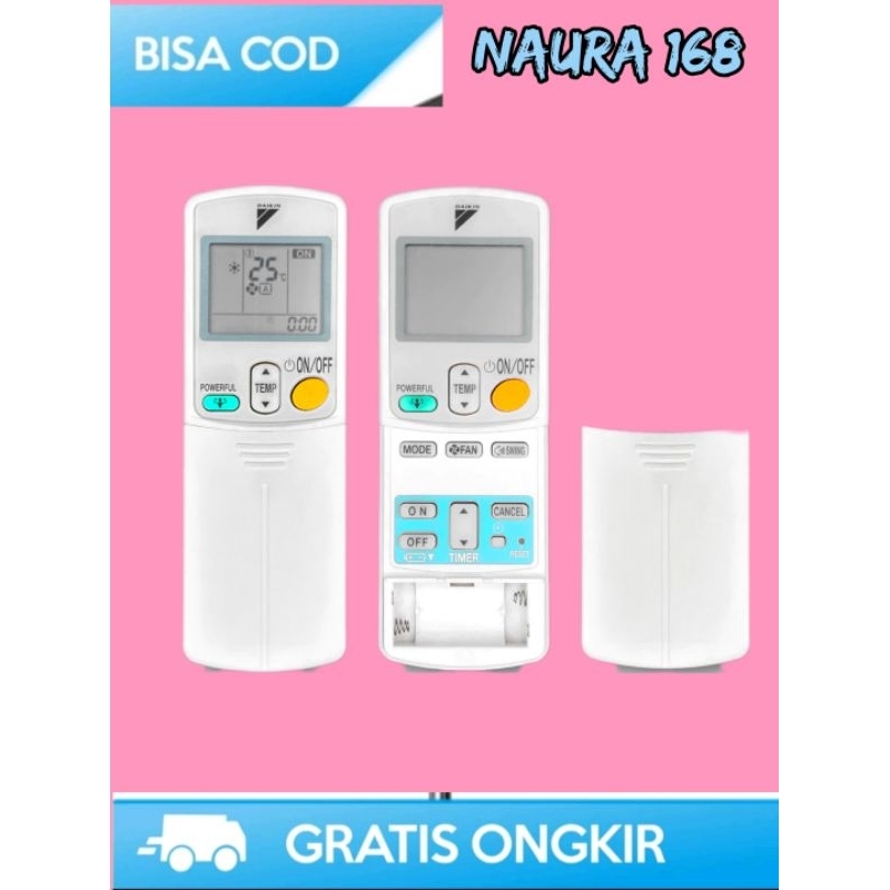 REMOT AC DAIKIN /REMOTE AC DAIKIN ARC433A73 / ARC433A55 ORI/ORIGINAL/ASLI