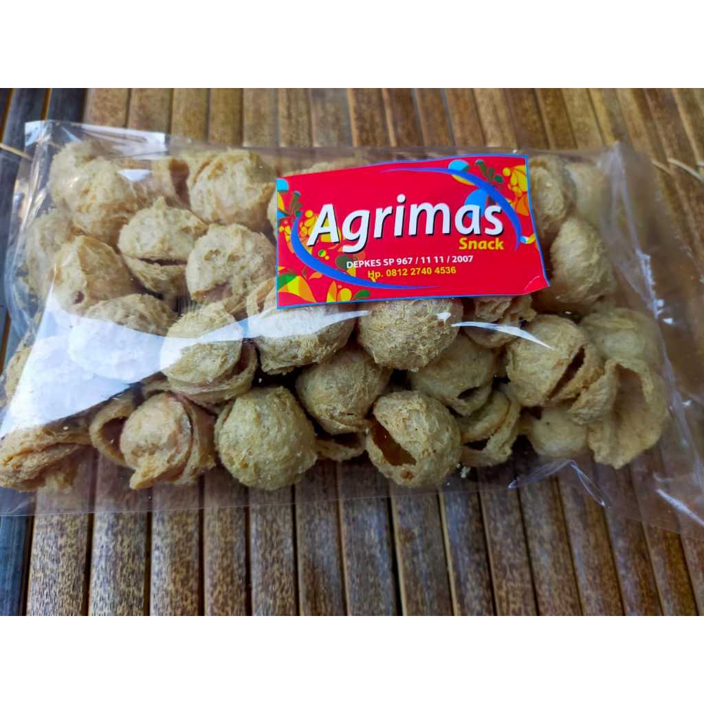 

krupuk tahu ket : gurih enak renyah