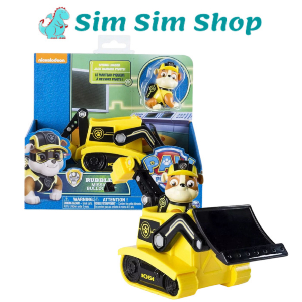 

New Limited Paw Figure Rubble's Jual Rubble Set Mission Bulldozer Patrol Original