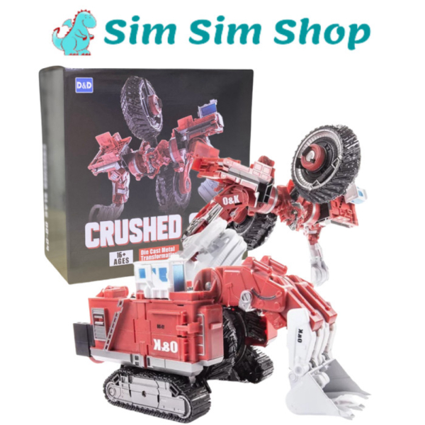 

Transformers Devastator Crushed Slag DD 04 Robot Jual Scavenger Limited Deformation