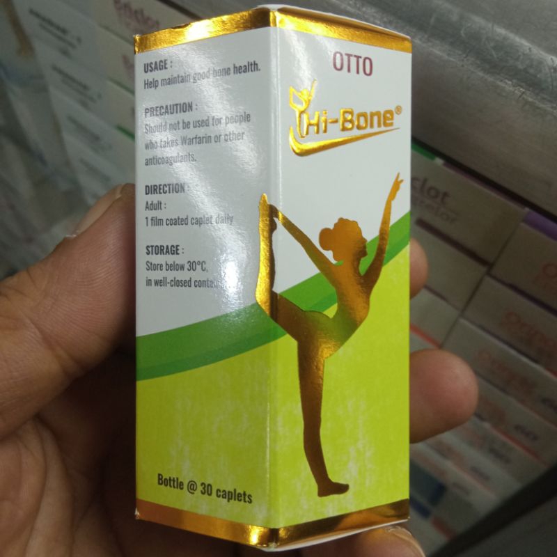 Hi-BONE Suplemen Kesehatan Tulang 30kaplet