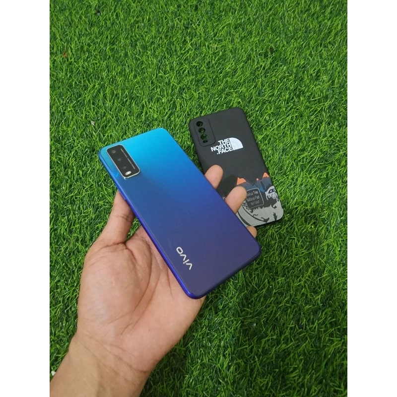 vivo y20 4/64gb 4g 5000mh mulus no minus garamsi resmi second