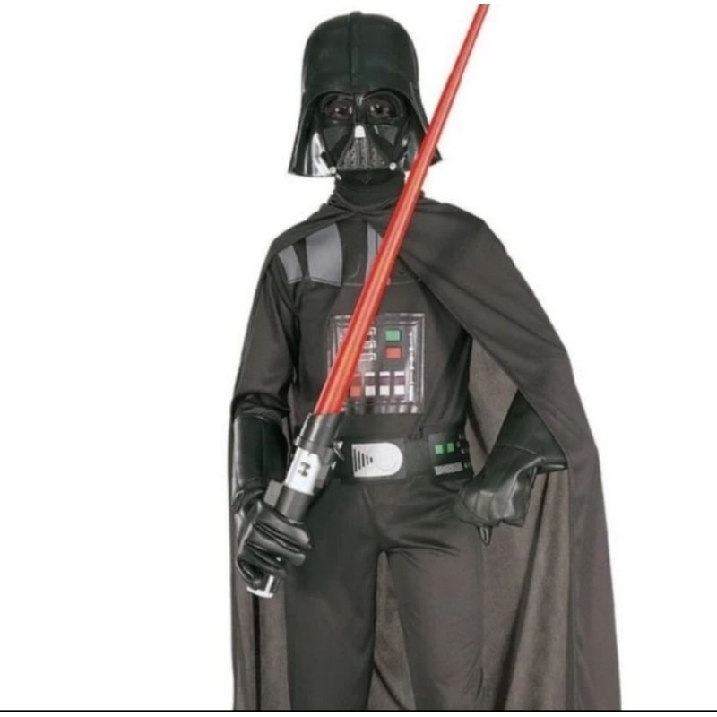 superhero star wars darth vader costume boy | kostum starwars vader anak