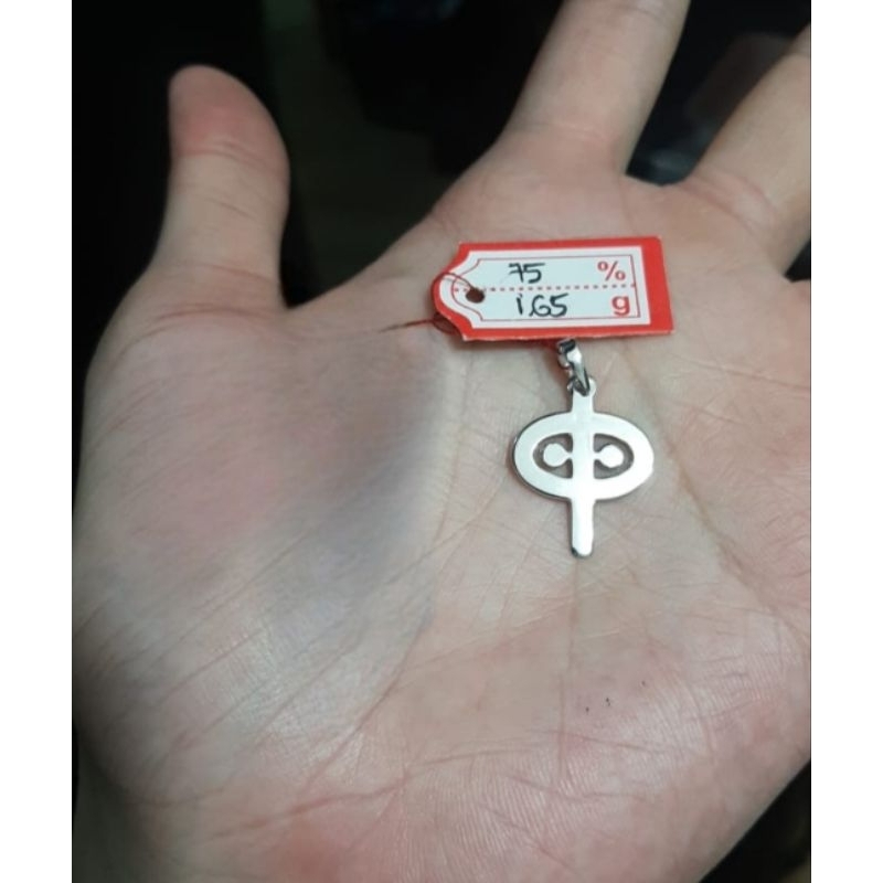 Liontin emas 24k budha maitreya