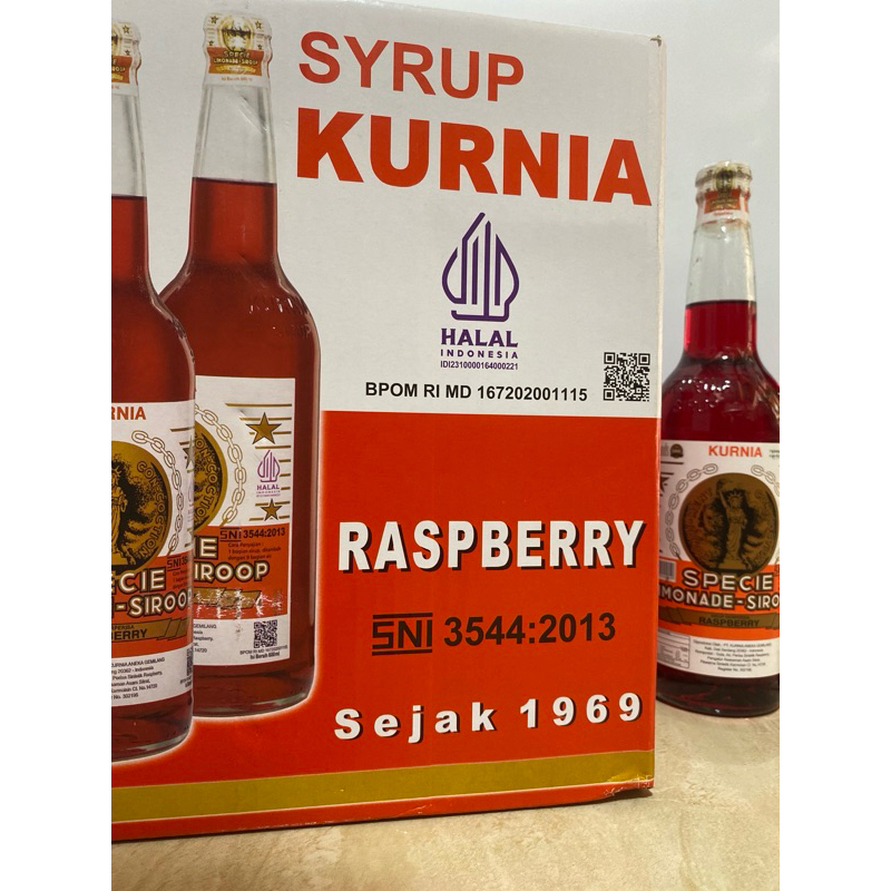 

1 Dus Sirup KURNIA 600ml isi 6 botol/ specie Limonade siroop 600ml