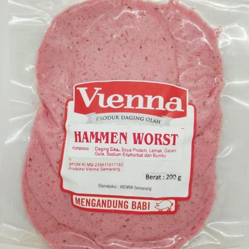 

Vienna Hammenworst 200 gram