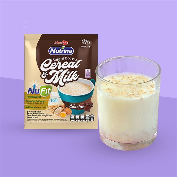 

Mama Suka Nutrina Cereal & Susu RASA COKLAT 32gr (HARGA PER 10 SACHET)