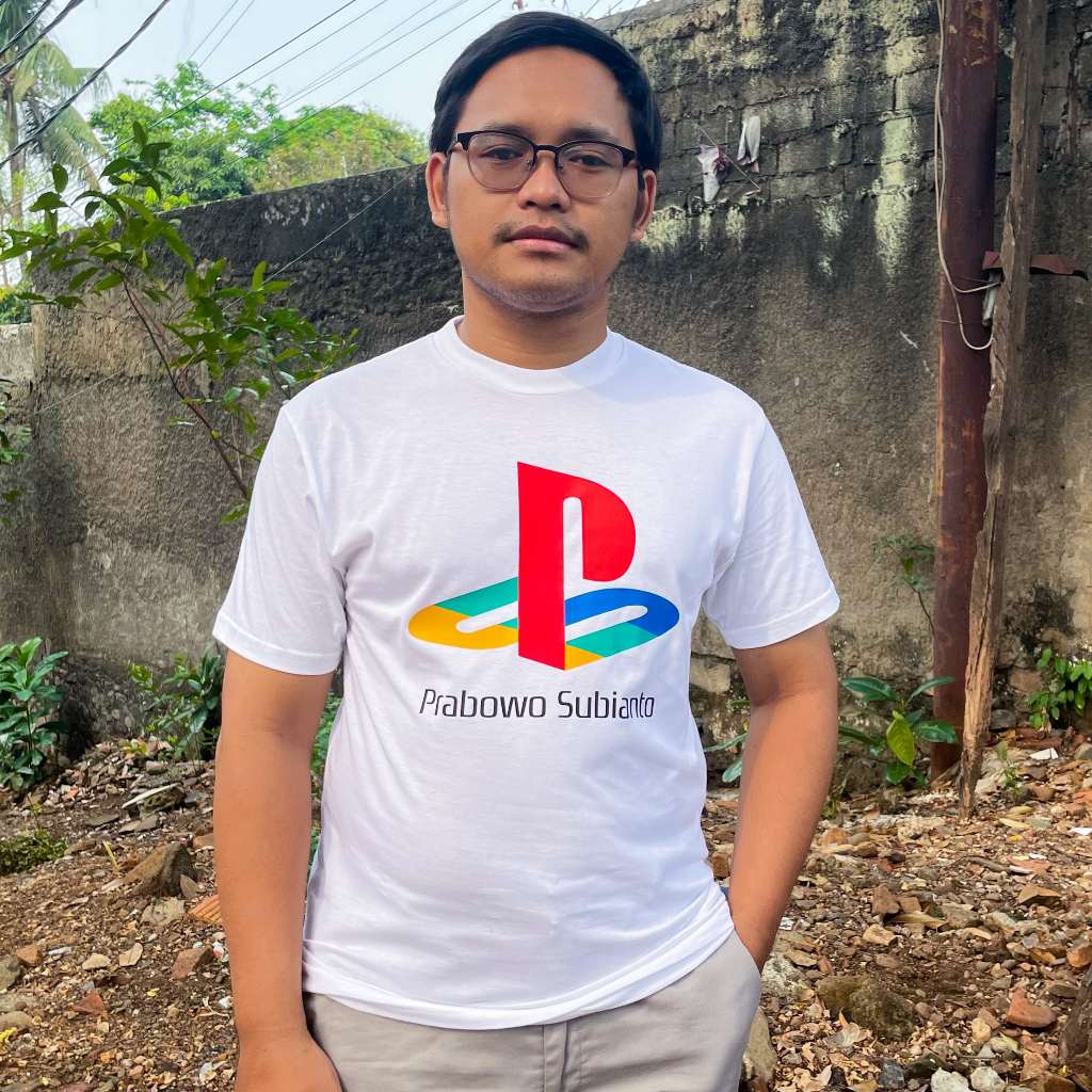 Desain Kaos Keren - Kaos Pemilu PS Plesetan Prabowo Subianto