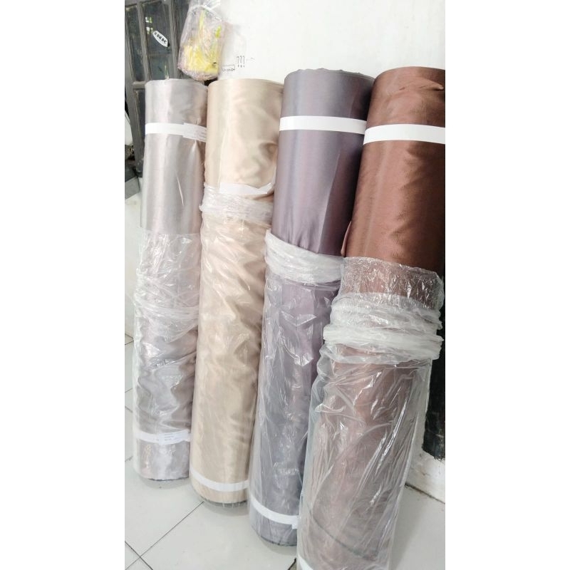Bahan Kain Gorden Blackout | Kain Gorden Polos Meteran | Lebar 280cm