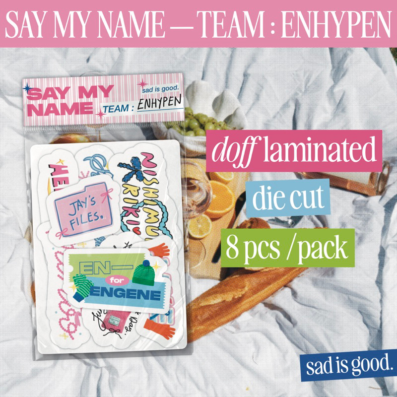 ENHYPEN member name sticker - Say My Name