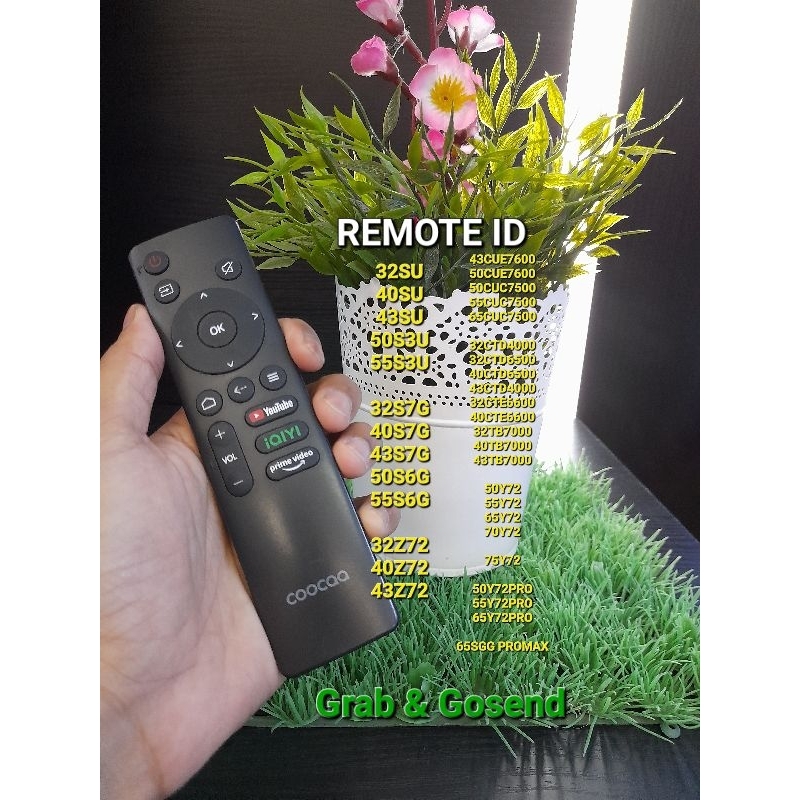 Remote Tv Coocaa Smart Tv Original