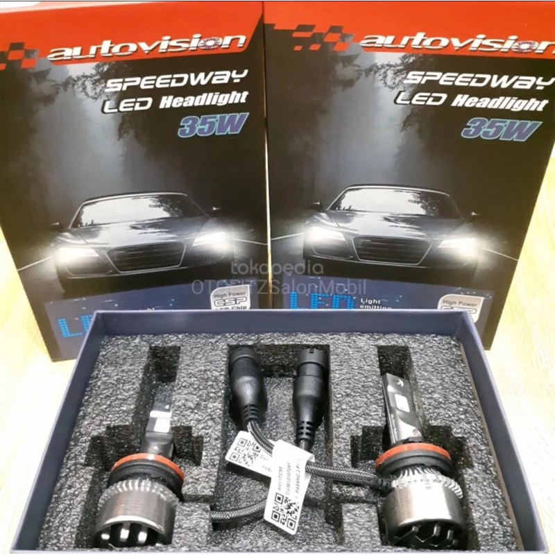 Lampu LED Speedway Autovision HB3 H11