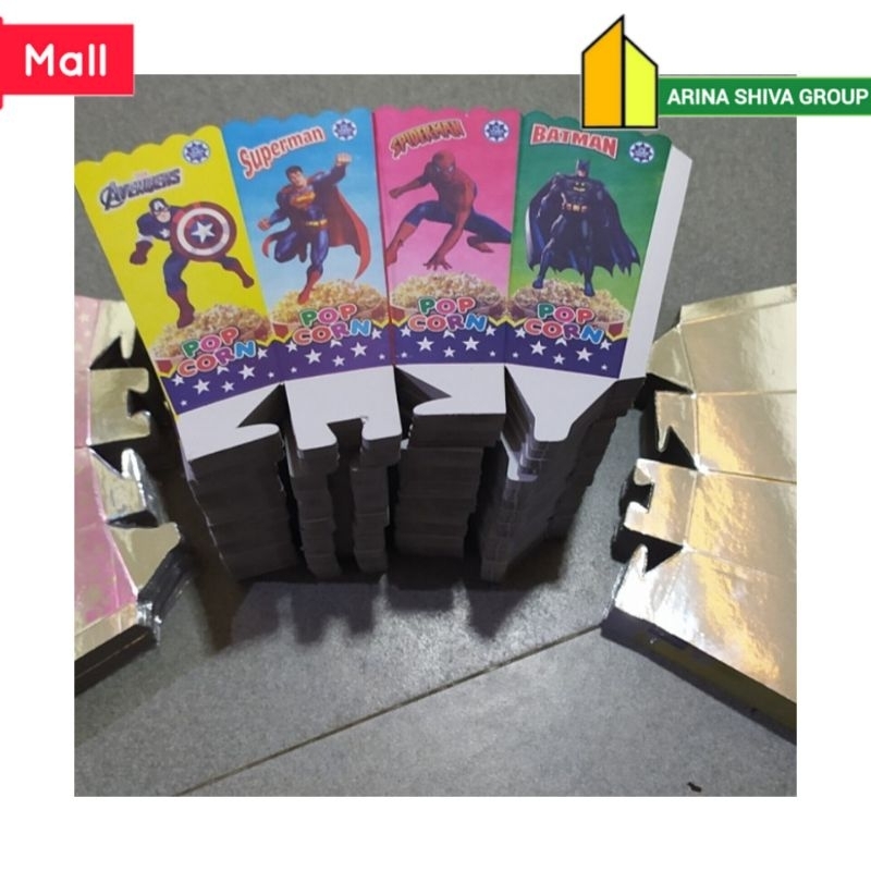 

400 LEMBAR KERTAS POPCORN 12 × 6 BAHAN IVORI FOIL | BOX KEMASAN POPCORN BERKUALITAS | KARDUS KEMASAN POPCORN UKURAN 12 × 6 PRODUK TERBARU | DUS POPCORN 12 × 6 MURAH | TOKO POPCORN OFFICIAL | SHIVACORP 282