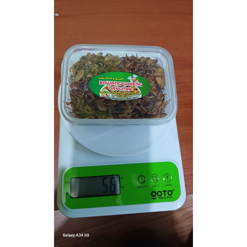 

bawang goreng tanpa campuran