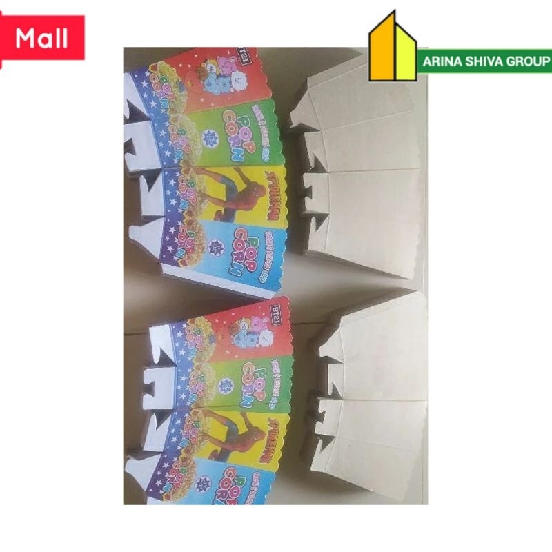 

300 LEMBAR KERTAS POPCORN 12 × 6 BAHAN DUPLEK | BOX KEMASAN POPCORN BERKUALITAS | KARDUS KEMASAN POPCORN UKURAN 12 × 6 PRODUK TERBARU | DUS POPCORN 12 × 6 MURAH | TOKO POPCORN OFFICIAL | SHIVACORP 286