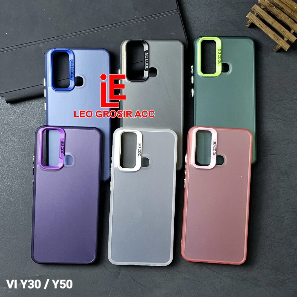 VIVO Y50 VIVO Y1S VIVO Y51A CASE SOCOOL CASE IMD HYBRID PLATE HOLOGRAM VIVO Y50 VIVO Y1S VIVO Y51A