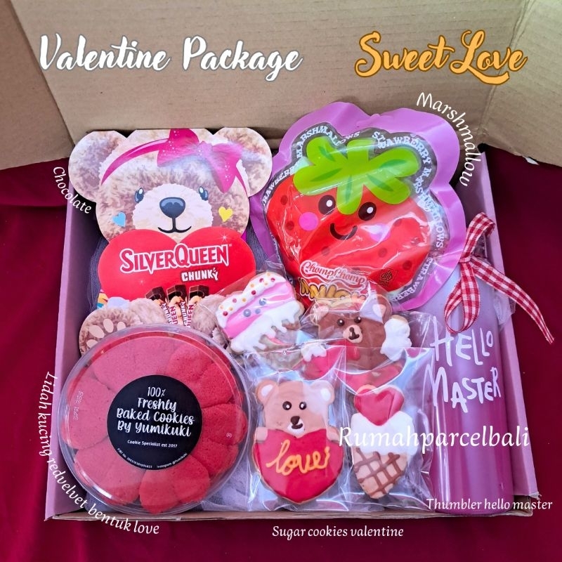 VALENTINE PACKAGE [SWEET LOVE] PARCEL VALENTINE BALI