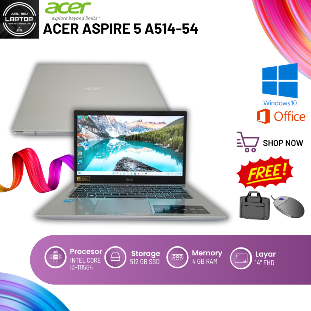 ACER ASPIRE 5 A514-54 Intel Core i3-1115G4