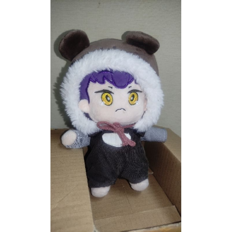 boneka oppa gemoy karakter rubah lepas kostum