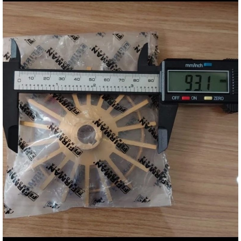 Sparepart Pompa Minyak Cairan kental FIRMAN FDP-25 HD Impeller kuningan