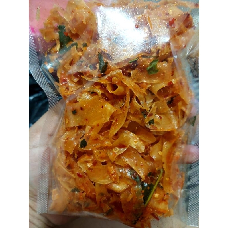 

KERIPIK SINGKONG KRIWIL PEDAS DAUN JERUK