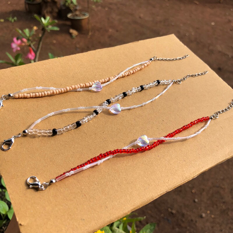 Gelang 2 Layer Love / Gelang double/ gelang 2 layer/ bracelet