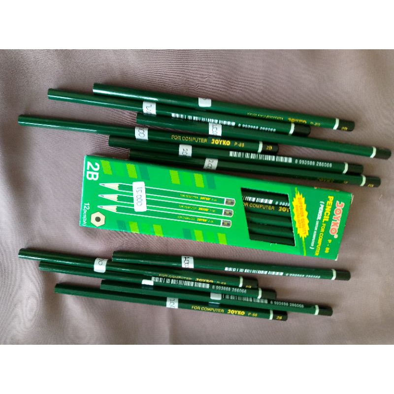 

pensil joyko 2b hijau